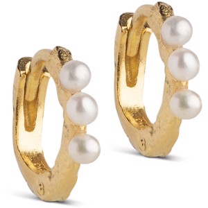 ENAMEL - Paula Pearl 8 mm øringe
